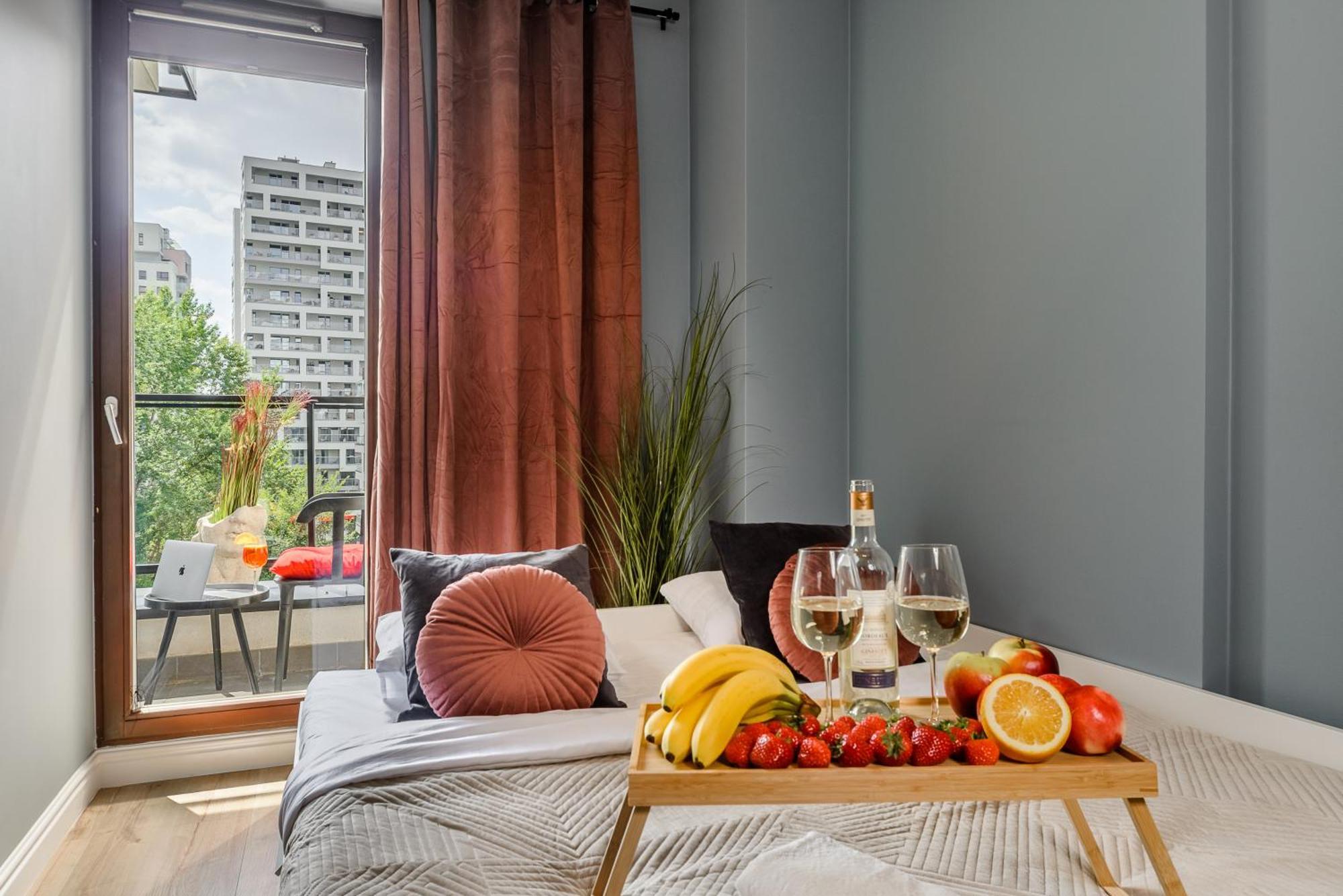Lumina 3-Room Apart With Parking, Balcony Varsóvia Exterior foto